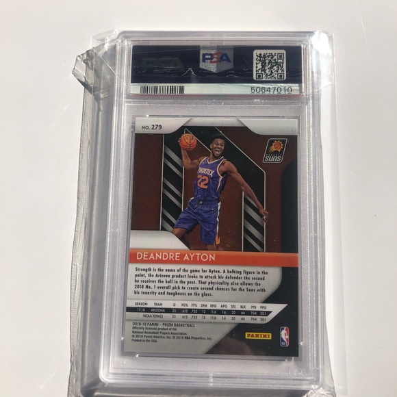 2018 Panini Prizm DeAndre Aytom Rookie Card - Picture 2 of 2